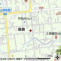 静岡県駿東郡清水町徳倉391周辺の地図