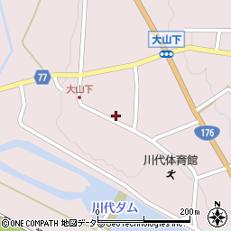 兵庫県丹波篠山市大山下513周辺の地図