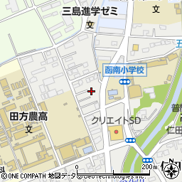静岡県田方郡函南町仁田117-5周辺の地図