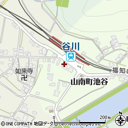 兵庫県丹波市山南町池谷111-12周辺の地図