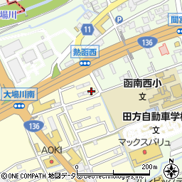 ラ・メゾンＫ’ｓ３周辺の地図