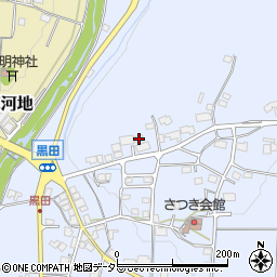 兵庫県丹波篠山市黒田19周辺の地図