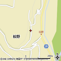 静岡県静岡市葵区松野377周辺の地図