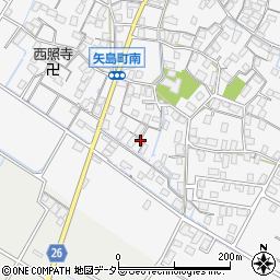 滋賀県守山市矢島町1250周辺の地図