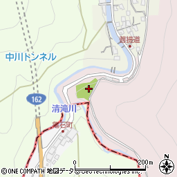 京都府京都市北区中川東山周辺の地図