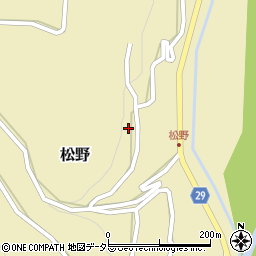 静岡県静岡市葵区松野373-1周辺の地図