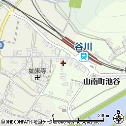 兵庫県丹波市山南町池谷108周辺の地図