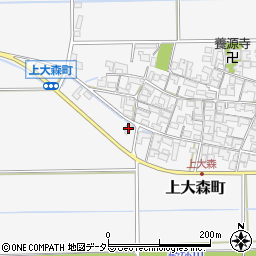 滋賀県東近江市上大森町2662周辺の地図