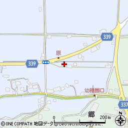 岡山県苫田郡鏡野町原47周辺の地図