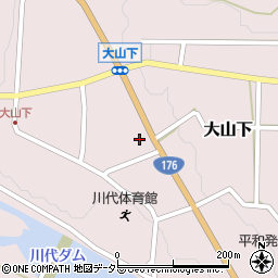 兵庫県丹波篠山市大山下530周辺の地図