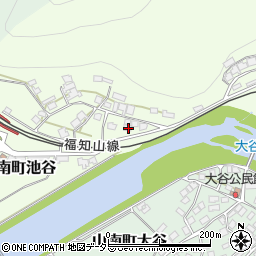 兵庫県丹波市山南町池谷218-3周辺の地図
