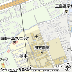 静岡県田方郡函南町塚本954周辺の地図
