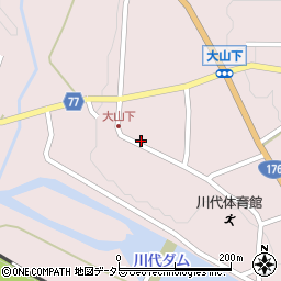 兵庫県丹波篠山市大山下510周辺の地図