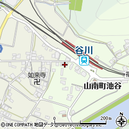 兵庫県丹波市山南町池谷111-6周辺の地図