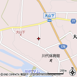 兵庫県丹波篠山市大山下516-2周辺の地図