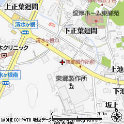 愛知県愛知郡東郷町春木蛭池周辺の地図
