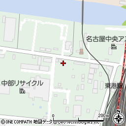 愛知県名古屋市港区昭和町周辺の地図