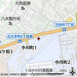 碧海信用金庫豊田西支店周辺の地図