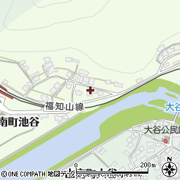 兵庫県丹波市山南町池谷218周辺の地図