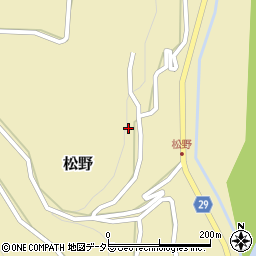 静岡県静岡市葵区松野370周辺の地図