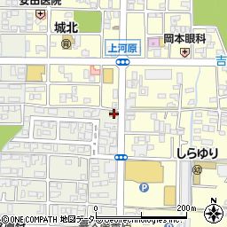 ガスト津山小原店周辺の地図
