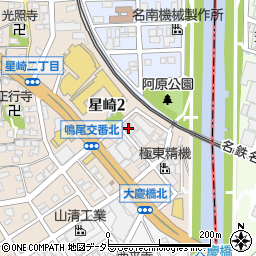 株式会社久米商会　調色工場周辺の地図