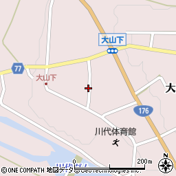 兵庫県丹波篠山市大山下496周辺の地図