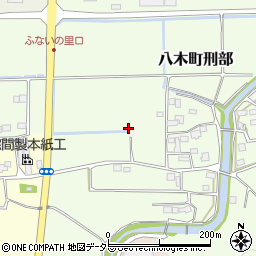 京都府南丹市八木町刑部周辺の地図