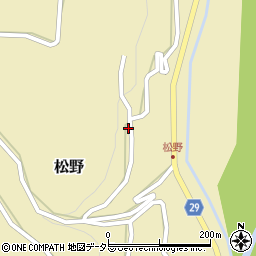 静岡県静岡市葵区松野368周辺の地図