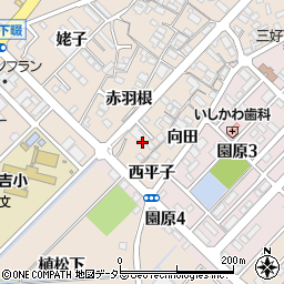 愛知県みよし市三好町赤羽根19周辺の地図