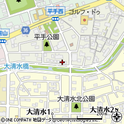 愛知県名古屋市緑区平手南1丁目1513周辺の地図