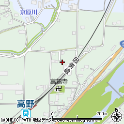 岡山県津山市高野本郷1962-12周辺の地図