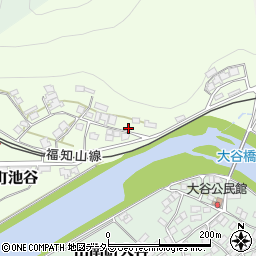 兵庫県丹波市山南町池谷228周辺の地図
