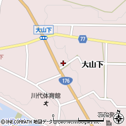 兵庫県丹波篠山市大山下478周辺の地図