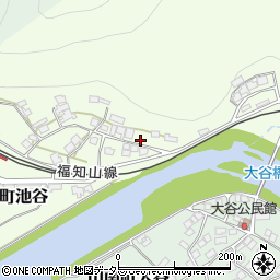 兵庫県丹波市山南町池谷227周辺の地図
