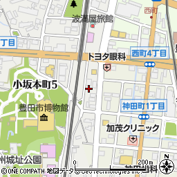 愛知県豊田市小坂本町5丁目13-10周辺の地図