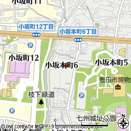 愛知県豊田市小坂本町6丁目37周辺の地図