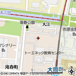 愛知県名古屋市南区滝春町周辺の地図