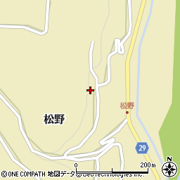 静岡県静岡市葵区松野427-2周辺の地図