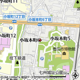 愛知県豊田市小坂本町5丁目79周辺の地図