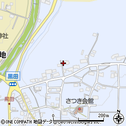 兵庫県丹波篠山市黒田26周辺の地図
