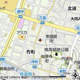 愛知県名古屋市緑区鳴海町三皿周辺の地図