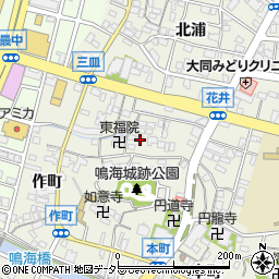 愛知県名古屋市緑区鳴海町花井町4-1周辺の地図