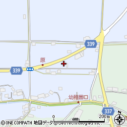 岡山県苫田郡鏡野町原58周辺の地図