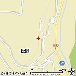 静岡県静岡市葵区松野427周辺の地図