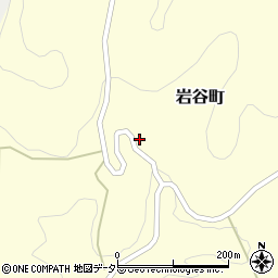 愛知県豊田市岩谷町茶洗周辺の地図