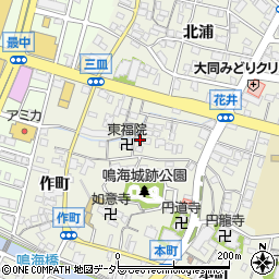 愛知県名古屋市緑区鳴海町花井町4周辺の地図