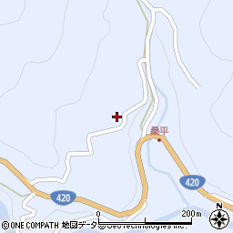 愛知県北設楽郡設楽町豊邦ムカイ周辺の地図