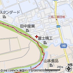 田中産業株式会社　工場周辺の地図