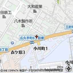 スシロー豊田広久手店周辺の地図